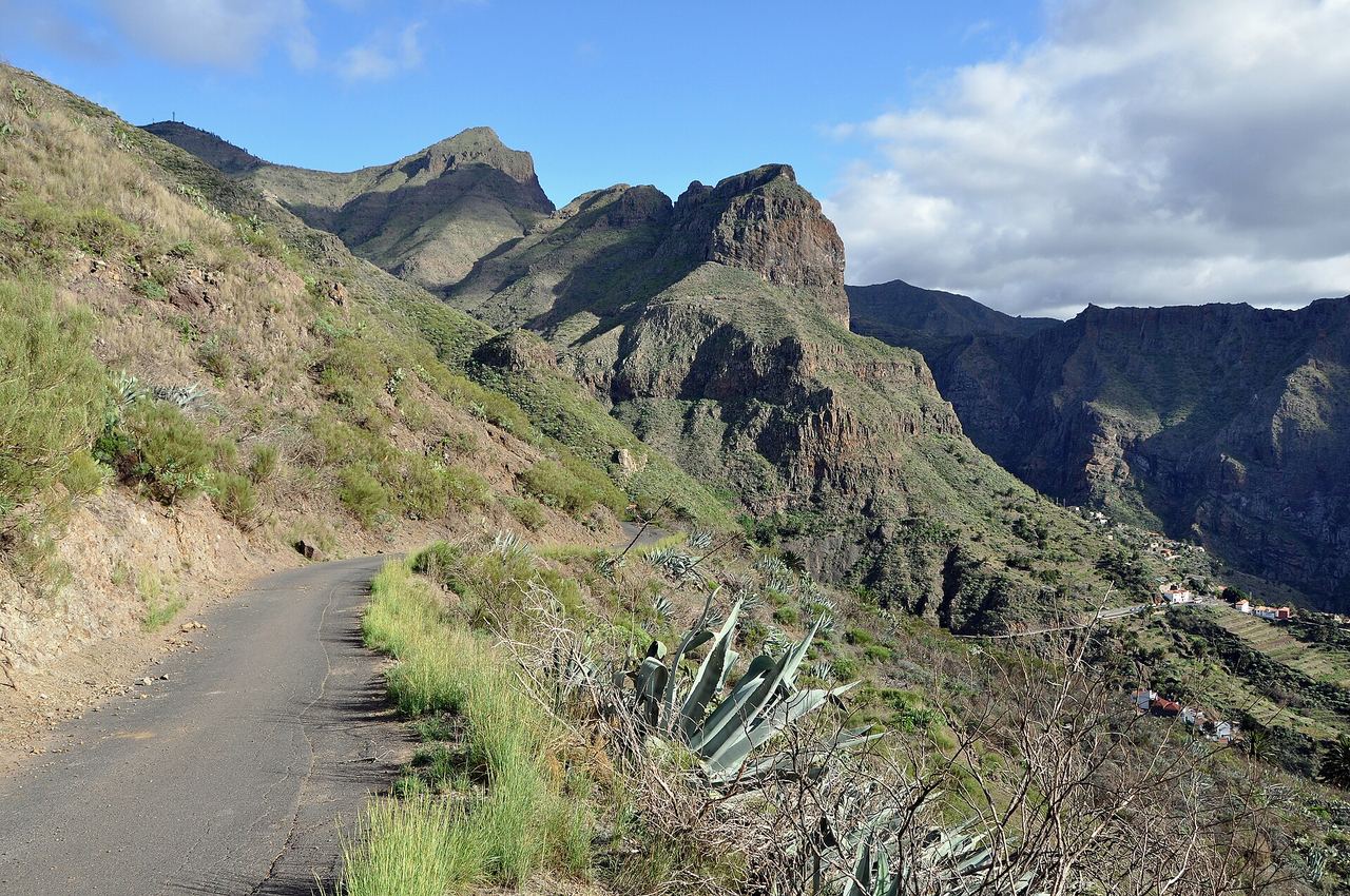 Landscape around the village of Masca in the Teno mountains