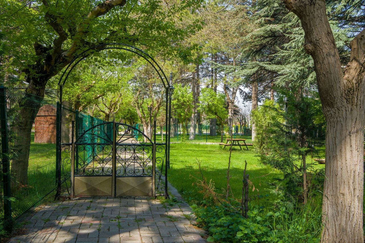 Illustrative photo: entrance gate to a park